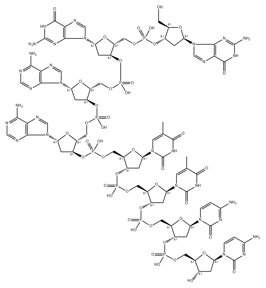 LINKER: ECOR I D(GGAATICC),70755-49-6,结构式