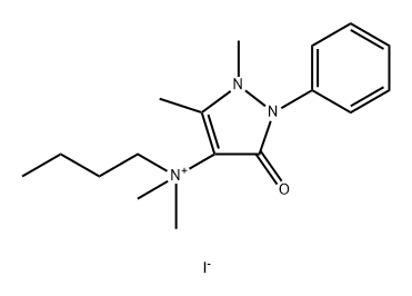 布托碘铵, 7077-30-7, 结构式