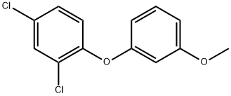 2,4-Dichloro-1-(3-methoxyphenoxy)benzene 结构式