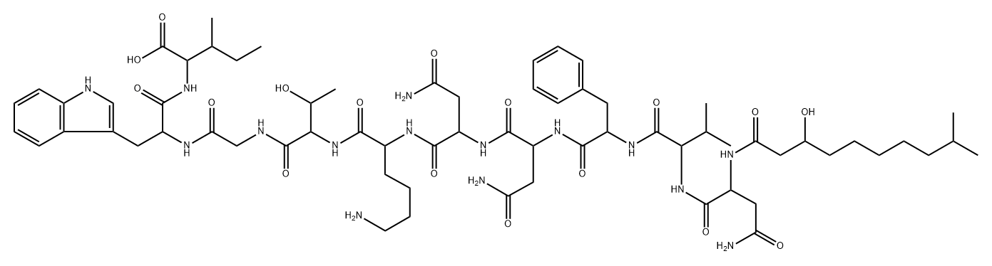 蜡状菌素 D4, 70943-88-3, 结构式