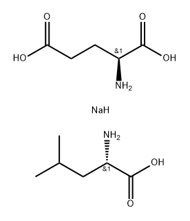 POLY(GLU,LEU) 4:1 SODIUM MOL. WT.*30,000 -70,000 化学構造式