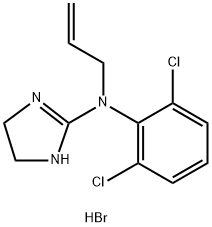 化合物 ALINIDINE HYDROBROMIDE,71306-36-0,结构式