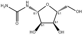 ribofuranosylurea Struktur