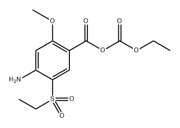 4-amino-5-(ethylsulphonyl)-o-anisic acid, anhydride with ethyl hydrogen carbonate|氨磺必利杂质67