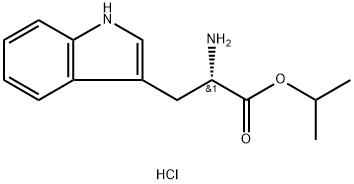 L-Tryptophan Isopropyl Ester Hydroc Struktur