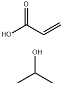 2-丙烯酸、2-丙醇的调聚物 结构式