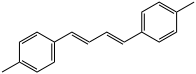 Benzene, 1,1'-(1E,3E)-1,3-butadiene-1,4-diylbis[4-methyl-,72033-82-0,结构式