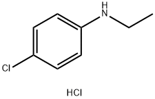 4-chloro-N-ethylaniline hydrochloride Struktur