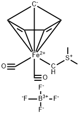 dicarbonylcyclopentadienyl(dimethylsulfoniummethylide)iron,72120-26-4,结构式