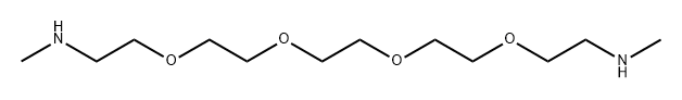 甲氨基-四聚乙二醇-甲氨基, 72236-27-2, 结构式