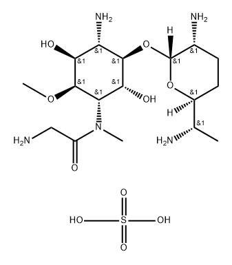 ASTROMICIN SULFATE Structure