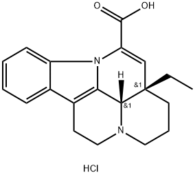 ApovincaMinic Acid Hydrochloride Salt,72296-47-0,结构式