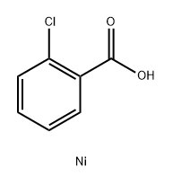 Bis(2-chlorobenzoic acid)nickel(II) salt,7250-60-4,结构式