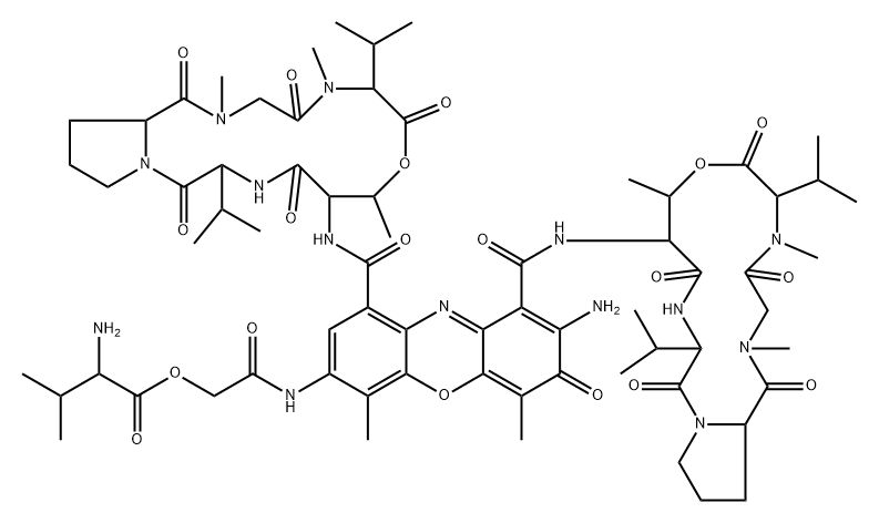 actinomycin D1 Struktur