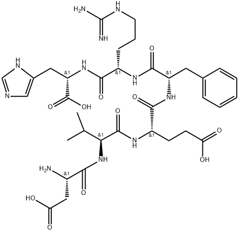 (Val2)-Amyloid β-Protein (1-6) Structure