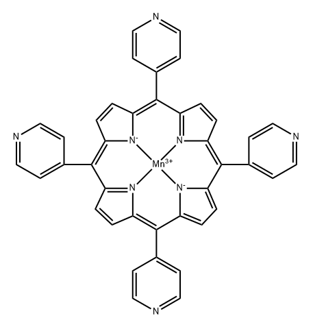 Manganese(1+), [5,10,15,20-tetra-4-pyridinyl-21H,23H-porphinato(2-)-κN21,κN22,κN23,κN24]-, (SP-4-1)-
