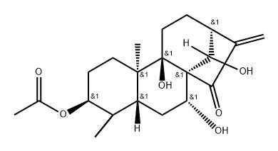 73211-10-6 (14R)-3β-Acetoxy-7α,9,14-trihydroxykaur-16-en-15-one