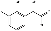 α,2-Dihydroxy-3-methylbenzeneacetic acid Struktur