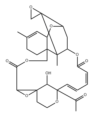 ISOSATRATOXINF 结构式