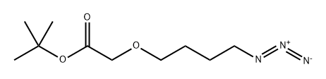 Acetic acid, 2-(4-azidobutoxy)-, 1,1-dimethylethyl ester|2-(4-叠氮丁氧基)乙酸叔丁酯