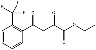 Ethyl 2,4-dioxo-4-(2-CF3-phenyl)butanoate Structure
