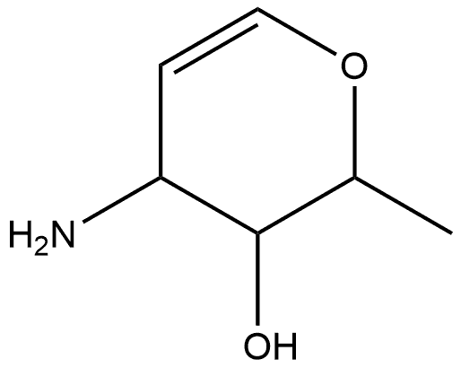 D-ribo-Hex-5-enitol, 4-amino-2,6-anhydro-1,4,5-trideoxy- (9CI)|表柔比星杂质1