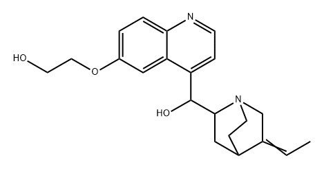 73924-72-8 α-(5-Ethylidene-2-quinuclidinyl)-6-(2-hydroxyethoxy)-4-quinolinemethanol