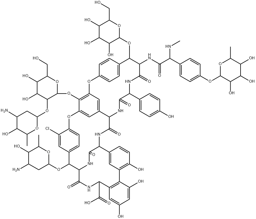 Avoparcin alpha 结构式