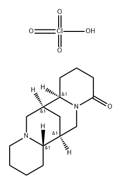 (+)-Lupanine perchlorate 结构式