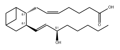 (+)-CARBOCYCLIC THROMBOXANE A2 Structure