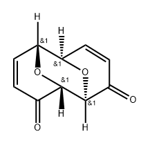11,12-Dioxatricyclo5.3.1.12,6dodeca-4,8-diene-3,10-dione, (1.alpha.,2.beta.,6.beta.,7.alpha.)- Struktur