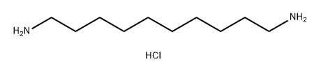 1,10-癸二胺盐酸盐, 7408-92-6, 结构式