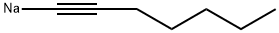 Sodium, 1-heptynyl- (9CI) Structure