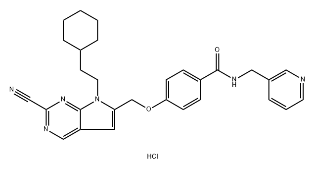 LB-60-OF61 hydrochloride Struktur