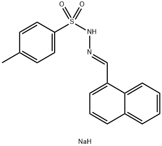 Benzenesulfonic acid, 4-methyl-, 2-(1-naphthalenylmethylene)hydrazide, sodium salt (1:1)