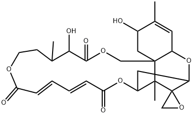 (8R)-8β-ヒドロキシベルカリンA 化学構造式