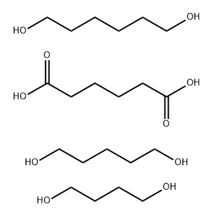 Kondensationsprodukte von Dicarbonsuren mit mehrwertigen aliphatischen Alkoholen verestert Structure