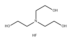 三乙醇胺氟化氢,74630-95-8,结构式