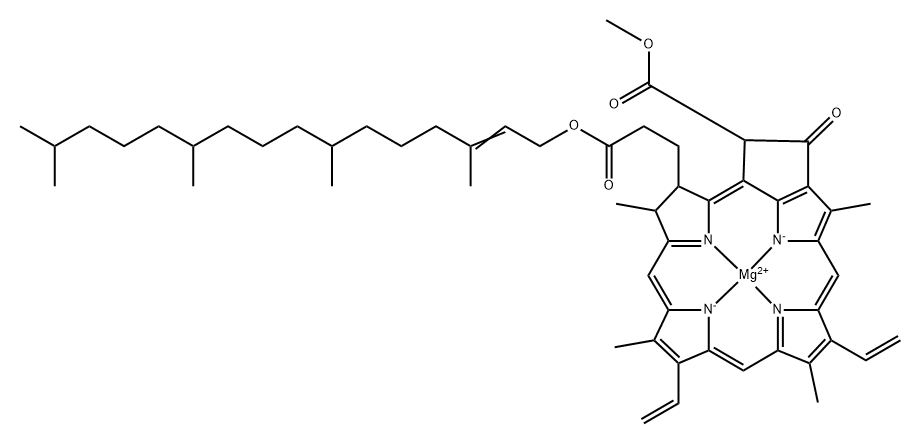 CHLOROPHYLL A, DIVINYL-(SH) Struktur
