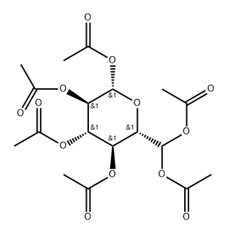 74774-18-8 .beta.-D-gluco-Hexodialdo-1,5-pyranose, 6-hydrate, hexaacetate