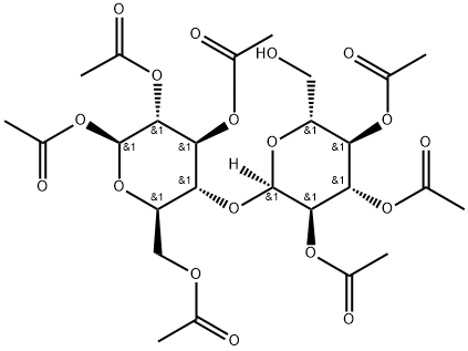 β-Maltose Heptaacetate 结构式