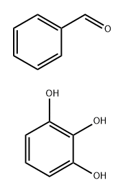 苯甲醛与1,2,3-苯三酚的聚合物, 74830-71-0, 结构式