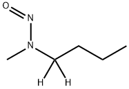 N-NITROSO-N-METHYL-N-n-BUTYL-1-d2-AMINE Structure