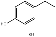 Phenol, 4-ethyl-, potassium salt (1:1) 化学構造式