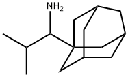 Tricyclo[3.3.1.13,7]decane-1-methanamine, α-(1-methylethyl)- Structure