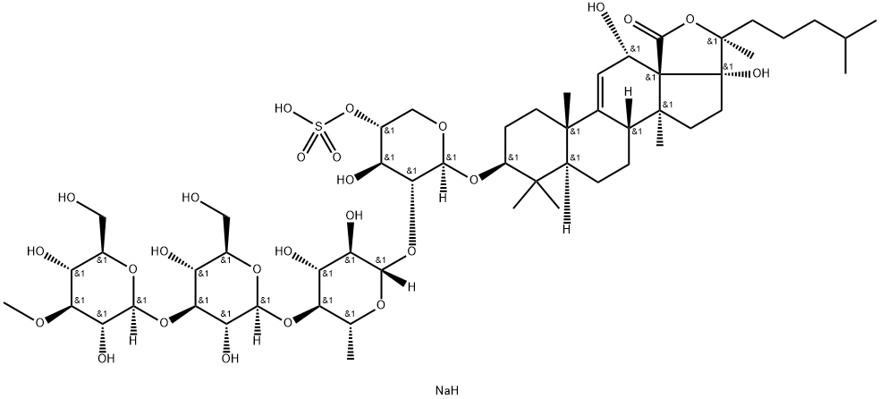 echinoside A,75410-53-6,结构式