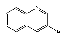Lithium, 3-quinolinyl- 化学構造式