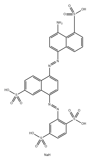 C.I. Reactive Brown 19 Structure