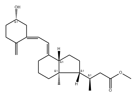 维生素D3杂质8, 75716-76-6, 结构式