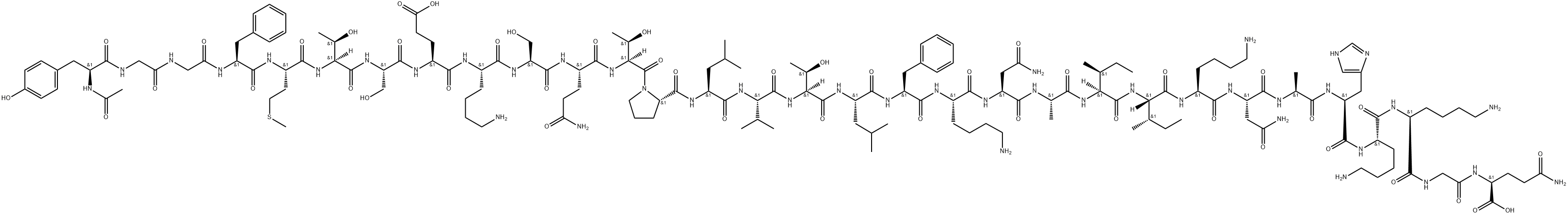 75719-50-5 N-acetyl-beta-endorphin